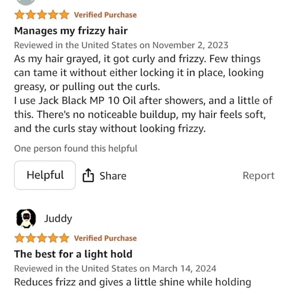 Jack Black Sleek Finish Texture Cream for Men’s Hair